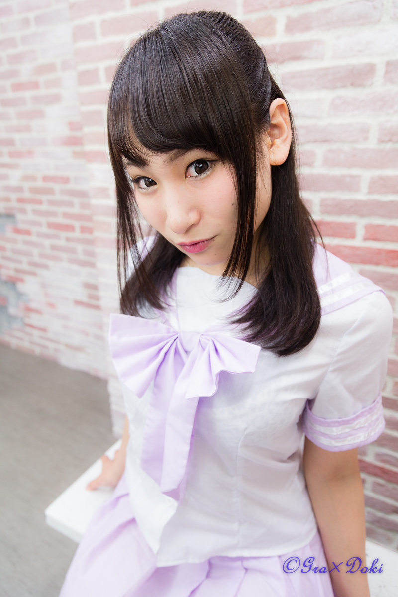つぐみ怜さん制服コスプレ