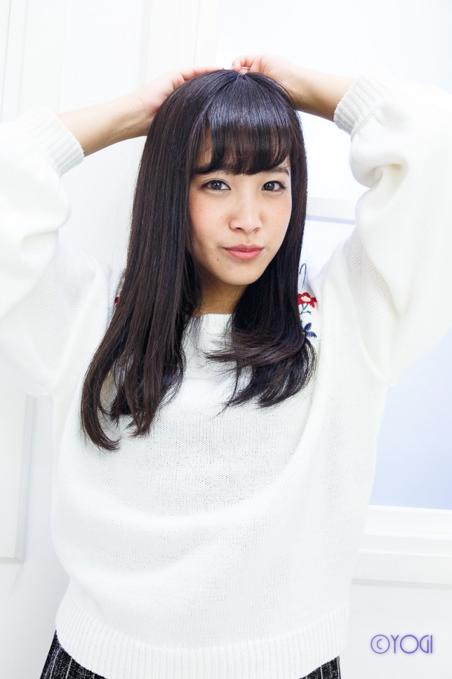 撮影会モデル山下春花さんの私服ポートレート