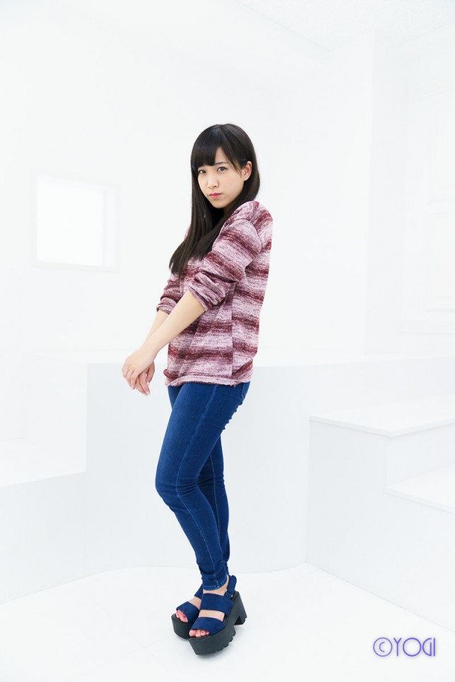 山下春花さんの私服ポートレート