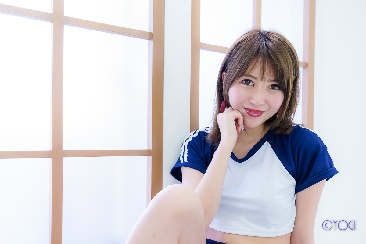 上島ともかさんの体操服コスプレ