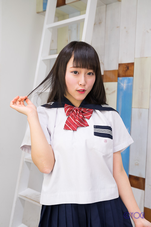 すずはらかのんさん 制服コスプレ 3回目